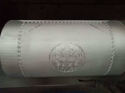 Trục giấy hoa văn